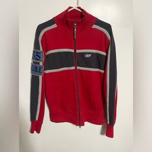 55DSL Vintage Y2K Zip-Up Hoodie